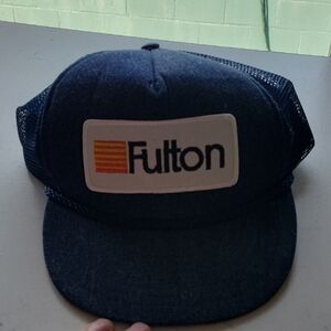 Fulton Blue Trucker Hat Snapback